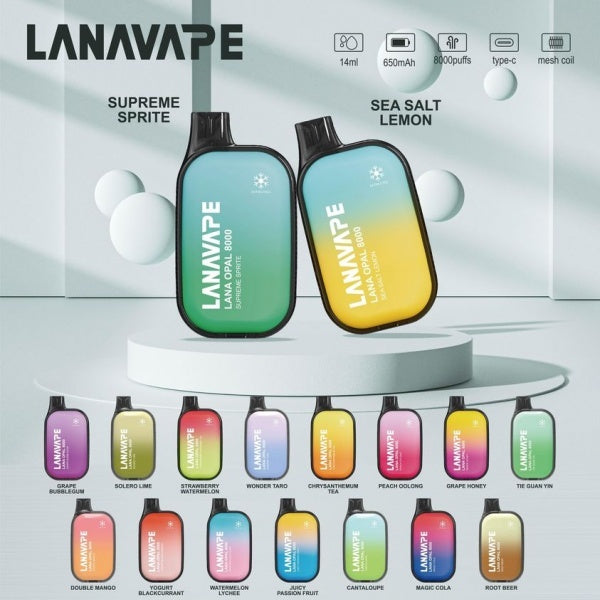 Lana Opal 8K – Stylish Rechargeable Device